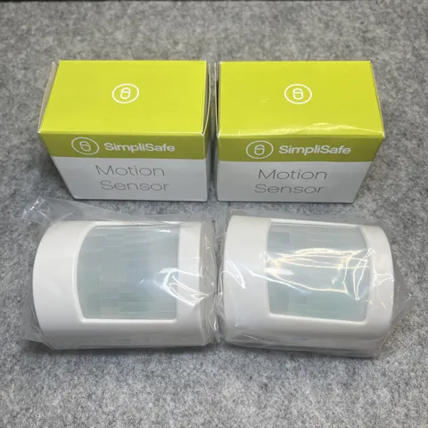 Lot of 2 SimpliSafe Original Generation (MS1000) Motion Detector Sensor