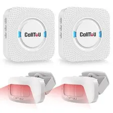 CallToU Wireless Motion Sensor Alarm Indoor Motion Detector Alarm Bed Alarms ...