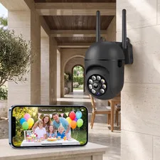 1080P Wifi Night Vision 2 Way Audio Siren Motion Alerts Indoor Security Camera f