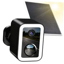 Solar Power Outdoor Cameras Wireless Security Camera with 1 Pack / Solar Panel