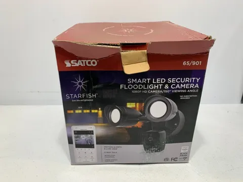 Satco 65/901 Security Floodlight Camera 20W 120-277V 3000K
