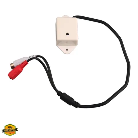 Weatherproof High Sensitive CCTV Microphone for CCTV Security Camera CCTV DVR...