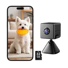 Camara De Seguridad Cuatro K Với Alerta De Movimiento Y Vision Nocturna