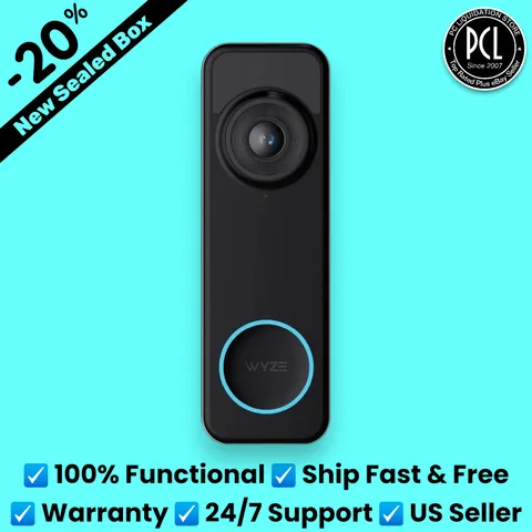 ✅ Wyze Battery Video Doorbell | AI-Powered Person & Package Detection ✅