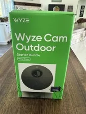 Wyze Cam Outdoor Starter Bundle Wire-Free W/32GB Memory NEW Sealed WVOD1B1MSD32
