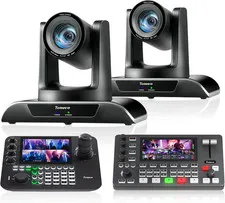 PTZ Camera Bundle/Kits - 20X AI Auto-Tracking PTZ Camera(2Pcs) with Hdmi/Usb3.0/
