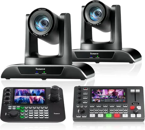 PTZ Camera Bundle/Kits - 20X AI Auto-Tracking PTZ Camera(2Pcs) with Hdmi/Usb3.0/