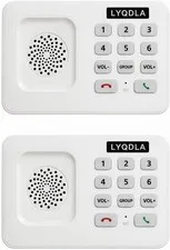 Intercoms Wireless for Home, Office, Elderly Care, Two-Way Wireless Intercom