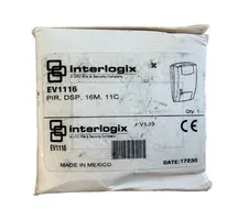 Aritech INTERLOGIX EV1116 PIR MOTION SENSOR EV1100 Series