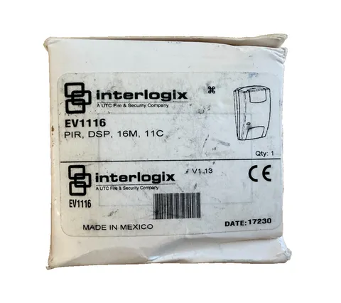 Aritech INTERLOGIX EV1116 PIR MOTION SENSOR EV1100 Series