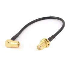 SMA-KY Female to SMB-KWRG174 Coaxial Cable Pigtail 15cm