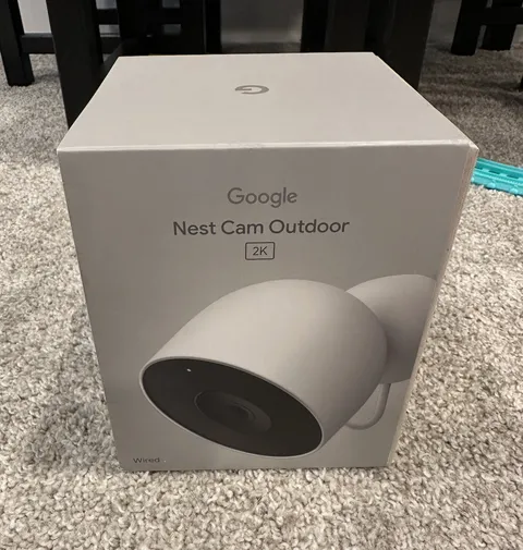 Nest Cam Outdoor 2K (wired, 2nd gen) - New in Box
