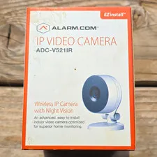 Alarm.com ADC-V521IR Wireless Wi-Fi IP Indoor Surveillance Camera, Night Vision