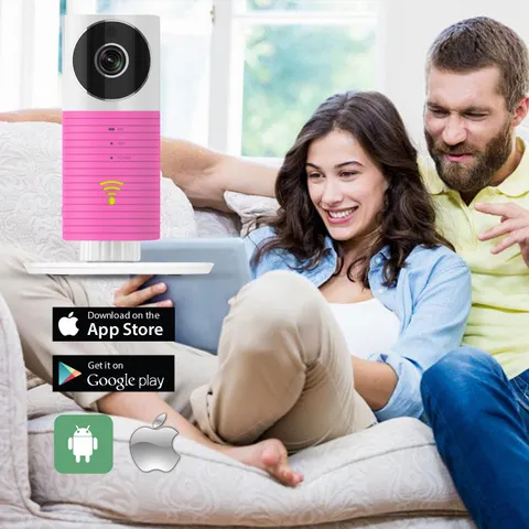1080P HD IP 2 Way Speaker WiFi Camera Security DVR Night Vision Motion Detective