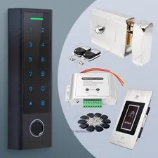 HOMSECUR Weatherproof WIFI Fingerprint RFID Access Control Set Lock APP Unlock