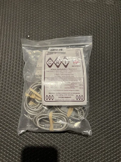 GRI 4460-A Surface Mount Contact W/18” Armored Cable Lot Of 10