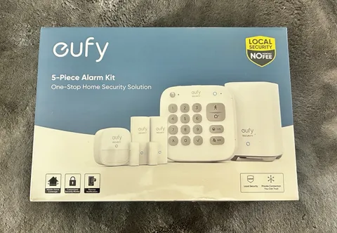 Eufy Security 5-Piece Alarm Home Security Kit: Homebase, Keypad, Sensors SEALED