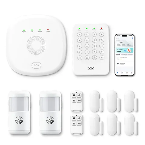 PGST Home Security Systems 12-Piece Kit (Newest Model),Winess Security System