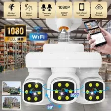 6MP WIFI Security Cameras 1080P Night Vision Video Supermarket Warehouse Factory