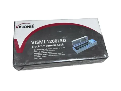 Visionis VS-VISML1200LED Indoor 1200lbs Electromagnetic Lock CE listed