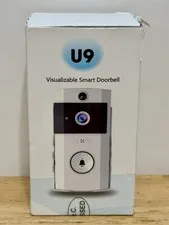 BNIB Visualizable Wifi Smart Doorbell U9 Sealed 3600mAH Motion Detection 480P