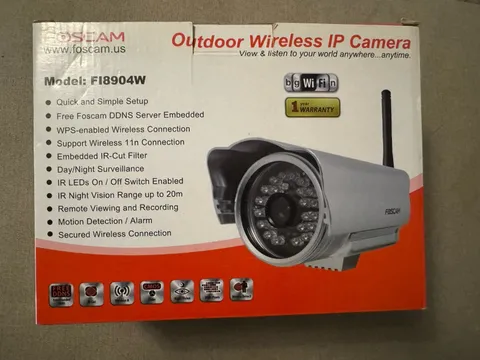 Foscam FI8918W Wireless Pan/Tilt IP Camera