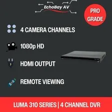Luma 310 Series 4 Channel DVR- 0TB (LUM-310-DVR-4CH-0T)