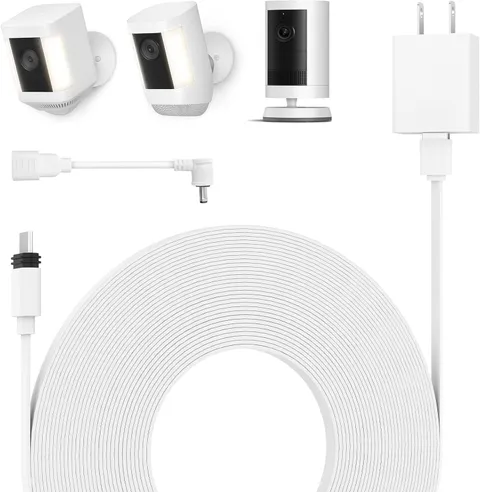 Power Adapter for Spotlight Cam Plus/Pro (Battery) and Spotlight Cam (Battery),