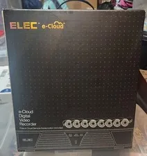 ELEC E-Cloud Digital Video Recorder 8 Camera/Channel plus Extra Cables!