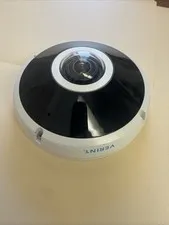 Verint V7120FDW-DN 360-deg IP virtual PTZ camera, 12mp, built in IRs, white