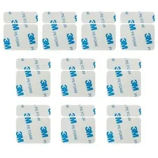 10PCS Replacement Adhesive Pads for Entry Sensors, Double Sided Tape, Easy Insta