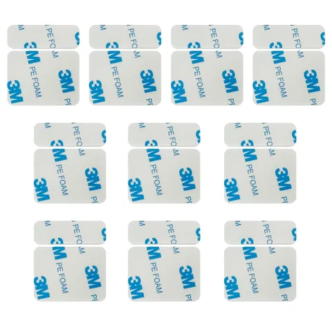 10PCS Replacement Adhesive Pads for Entry Sensors, Double Sided Tape, Easy Insta