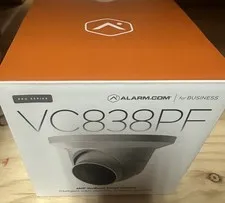 Alarm.com ADC-VC838PF 4MP Turret PoE Camera with Varifocal Lens 