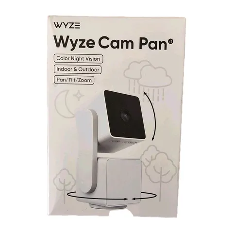 Wyze Cam Pan V3 1080p Indoor/Outdoor Wi-Fi Pan Tilt Zoom Smart Home Camera NEW
