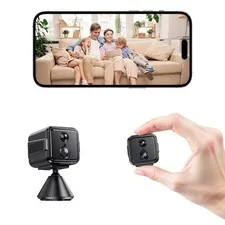 Home Security Wireless Indoor Camera, 1080P WiFi with Magnetic Mount, Pet Cam...