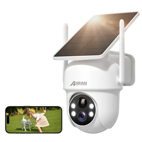 Solar Security Cameras Wireless Outdoor,2K Cameras for Home Security
