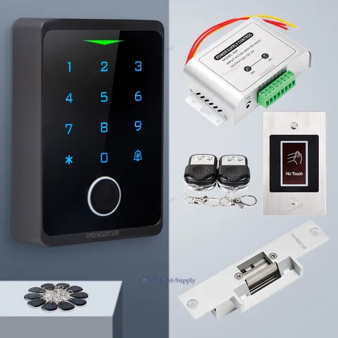 HOMSECUR APP Unlock WIFI Fingerprint RFID Access Control Set Lock Waterproof