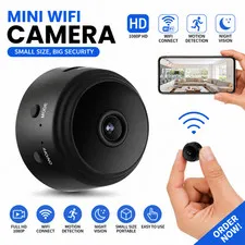 Mini Wireless Record Camera WiFi IP Home Security DVR Night Vision HD USB 1080P