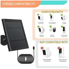 Solar Panel 3 Pack for Ring Cameras