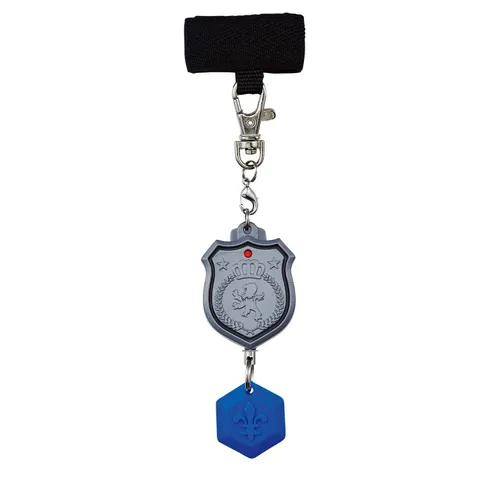 Starline Burglar Alarm with Clip, Emblem Type, Easy to Use, Silver ST113SV