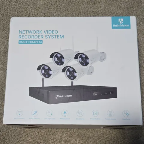 🔥HeimVision HM241 Wireless 8CH NVR Kit 4 Cameras 1080p Night Vision 1TB🔥