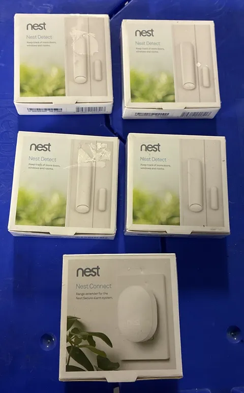 Nest Connect H17000EF  plus four Nest Detect  H1100WES all sealed new