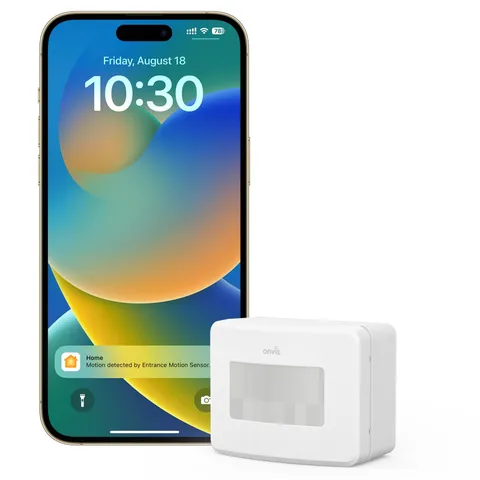 Smart Motion Sensor, Wireless Hygrometer, Thermometer, Works with Apple HomeK...