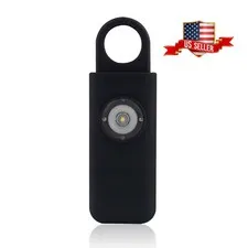 Self Defense Siren. Personal Alarm. Emergency Keychain w/ Carabiner. SEE VIDEO