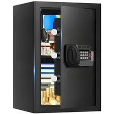 Digital Floor Safe - Alarm System, Spare Keys, for Valuables