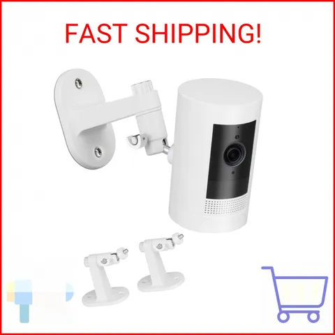 2Pack Adjustable Security Wall Mount Bracket for Ring Stick Up Cam & Ring Outdoo