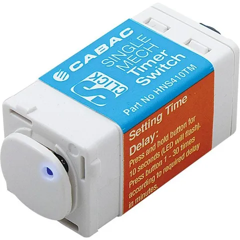 CABAC Minute Mech Timer 2 Wire Light Switch