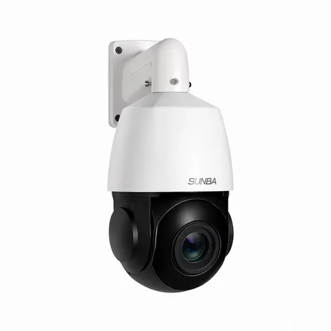 SUNBA 4K PTZ Security Camera, 20X Optical Zoom PoE IP Camera, AI Tracking, ONVIF