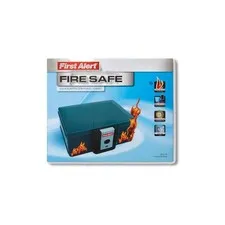 First Alert 0.17 cu ft Key Lock Blue Fireproof Safe 2011F