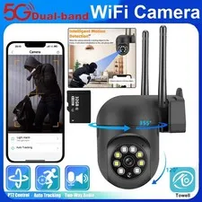 Outdoor Security Camera Home Night Vision Motion Detection Surveillance+32G Card